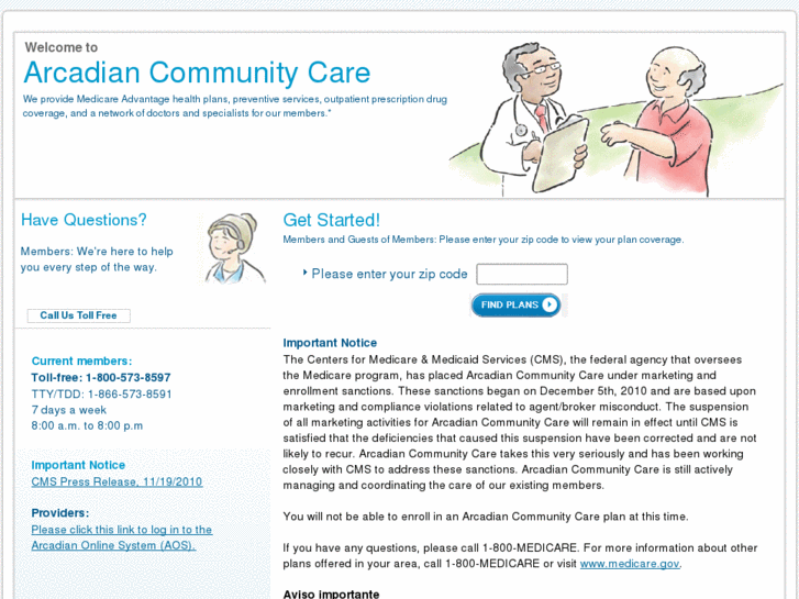 www.arcadiancommunitycare.com