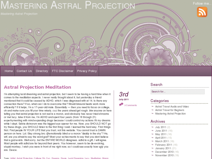www.masteringastralprojection.info