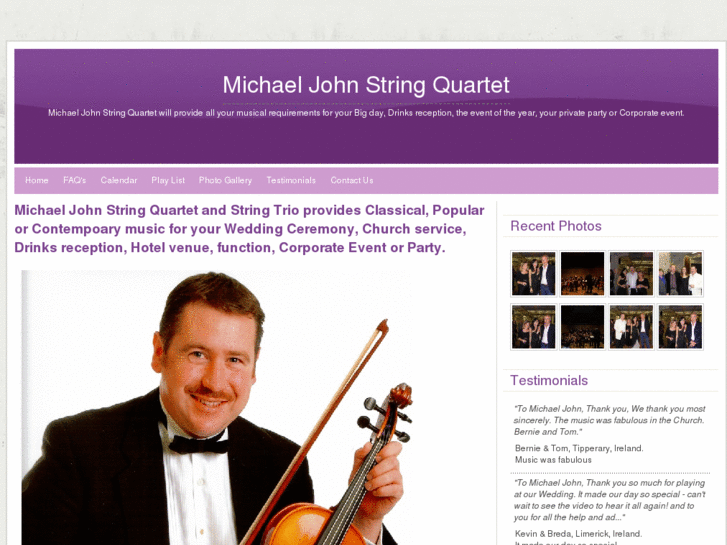 www.michaeljohnstringquartet.com