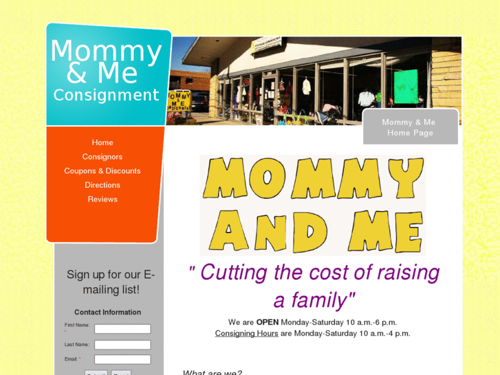 www.mommyandmeconsignmentshop.com