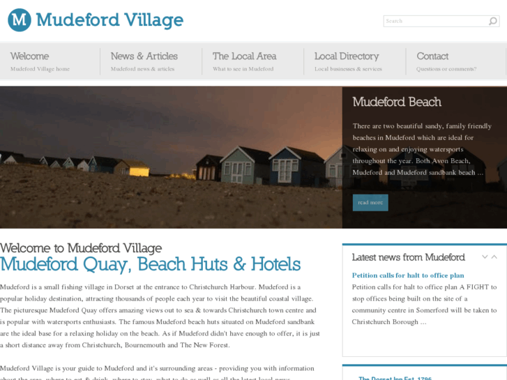 www.mudefordvillage.co.uk