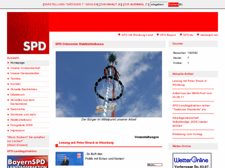 www.spd-waldbuettelbrunn.de