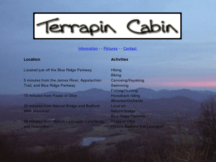 www.terrapincabin.com