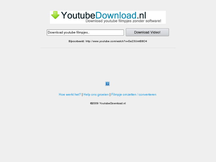 www.youtubedownload.nl