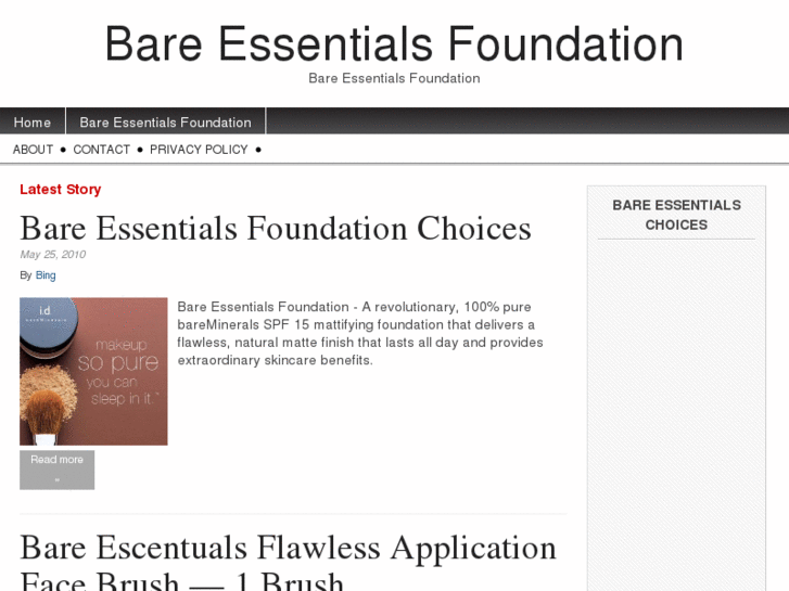 www.bareessentialsfoundation.com