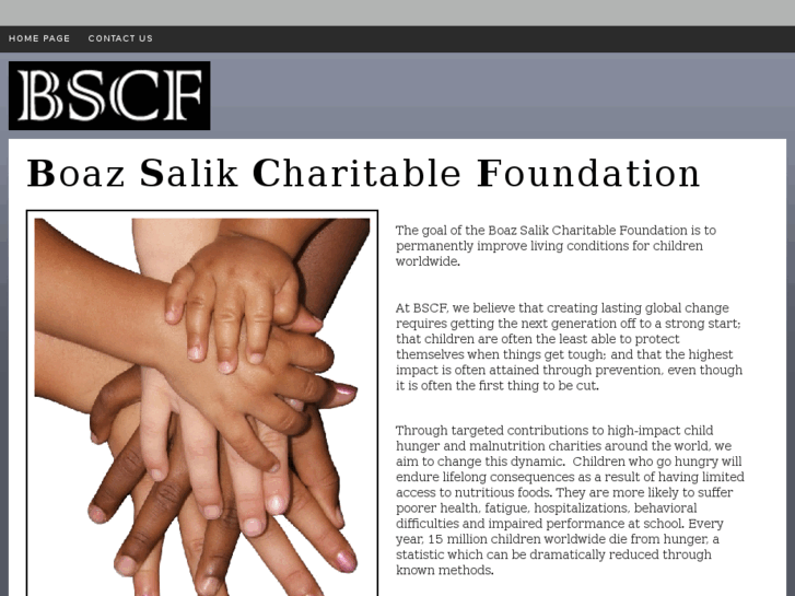 www.boazsalikcharitablefoundation.org