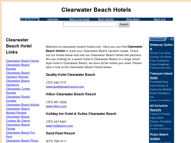 www.clearwater-beach-hotels.com