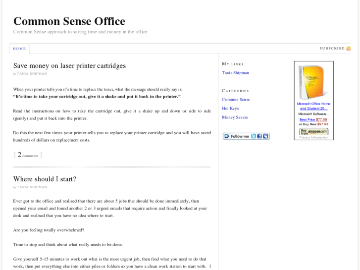 www.commonsenseoffice.com