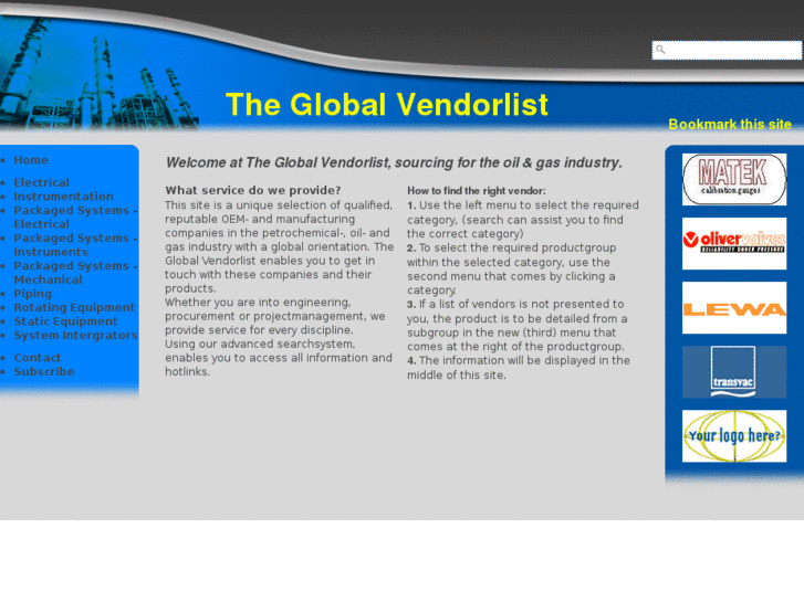 www.globalvendorlist.com