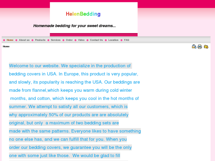 www.helenbedding.com