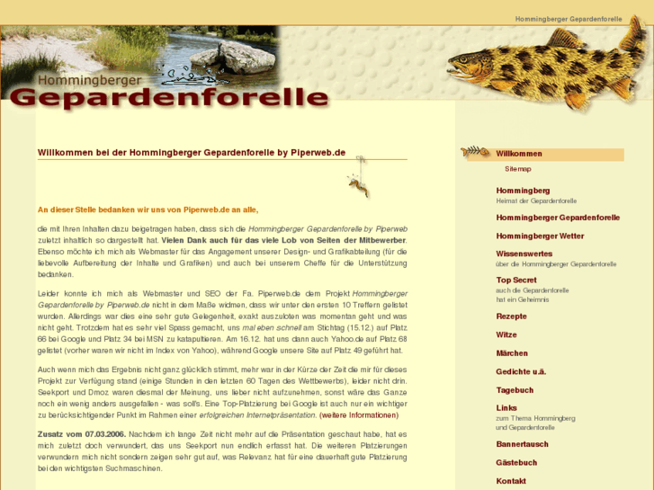 www.hommingberger-gepardenforelle-by-piperweb.de