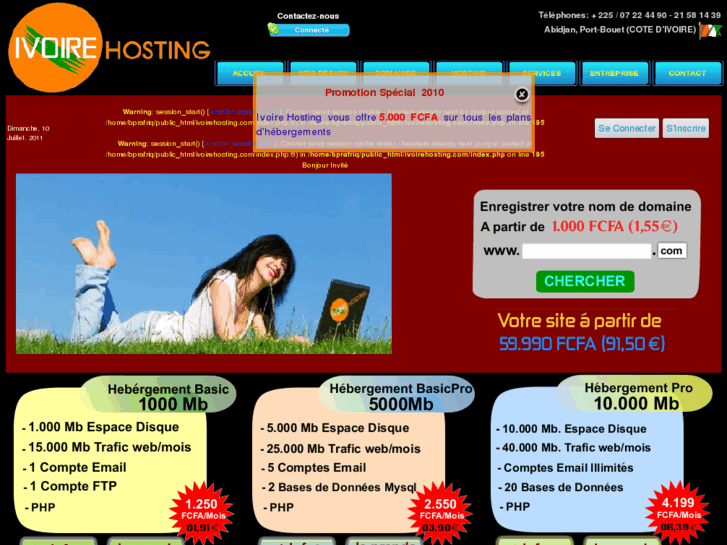 www.ivoirehosting.com