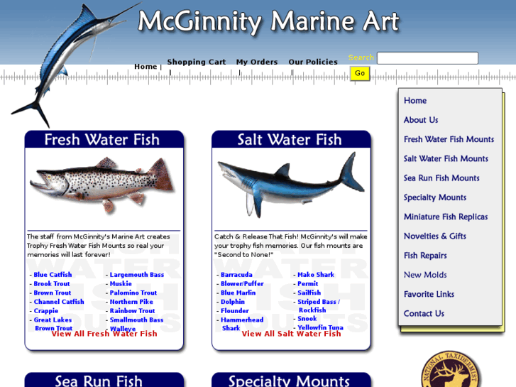 www.mcginnitymarineart.com