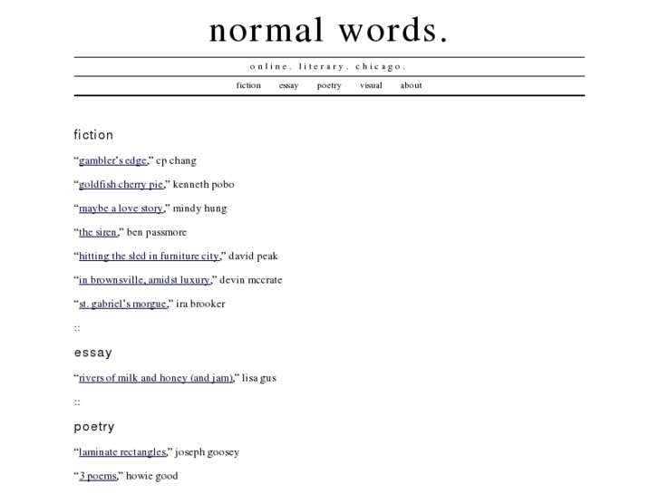 www.normalwords.com