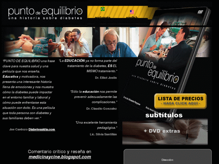 www.puntodeequilibriodvd.com