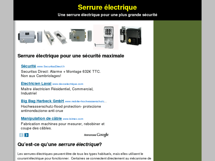 www.serrureelectrique.net