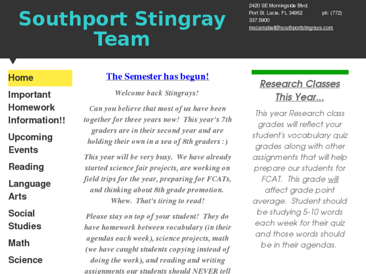 www.southportstingrays.com