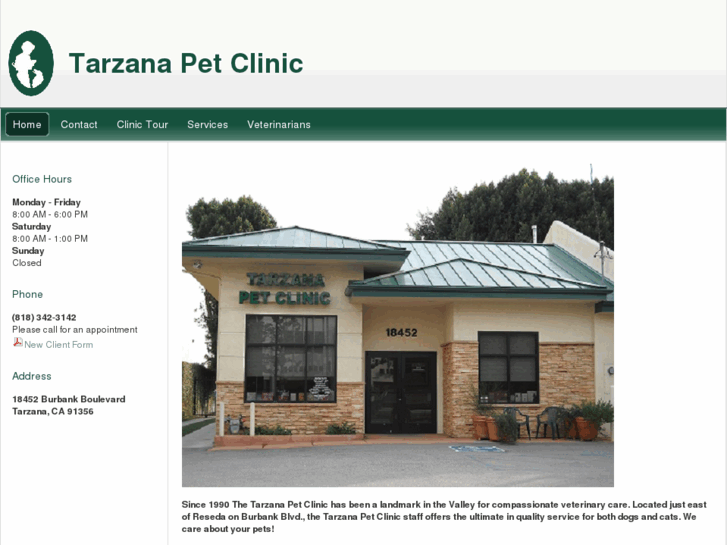 www.tarzanapetclinic.com