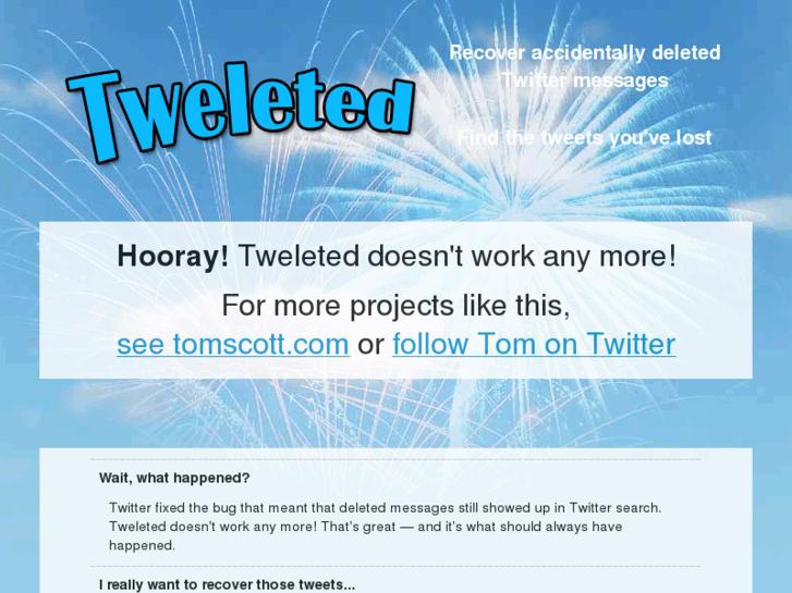 www.tweleted.com