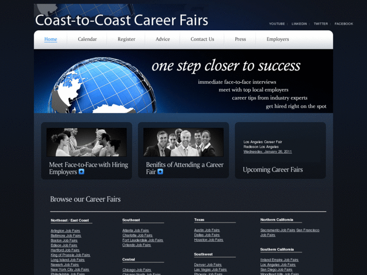 www.coast2coastcareerfair.com