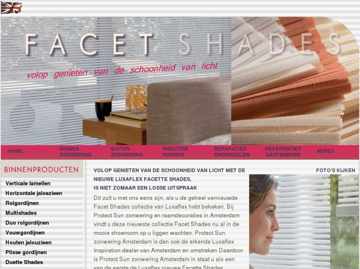 www.facet-shades.nl