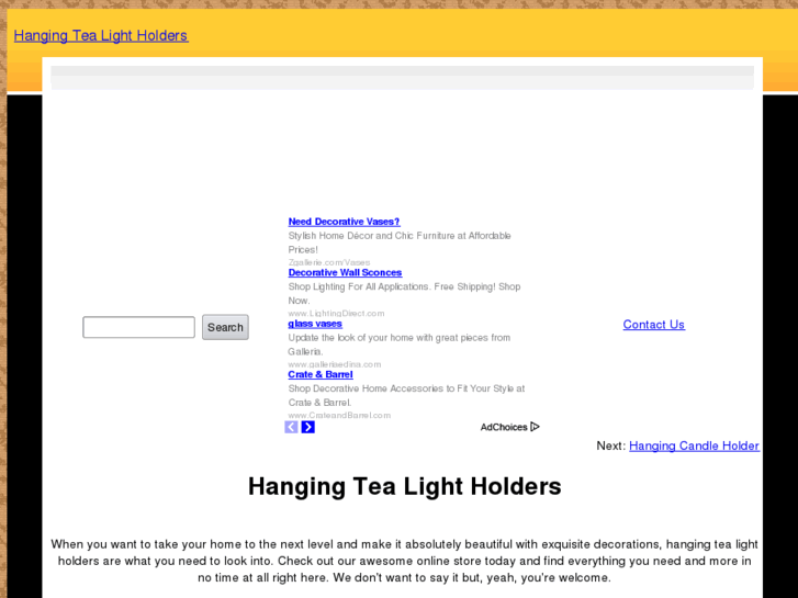 www.hangingtealightholders.com