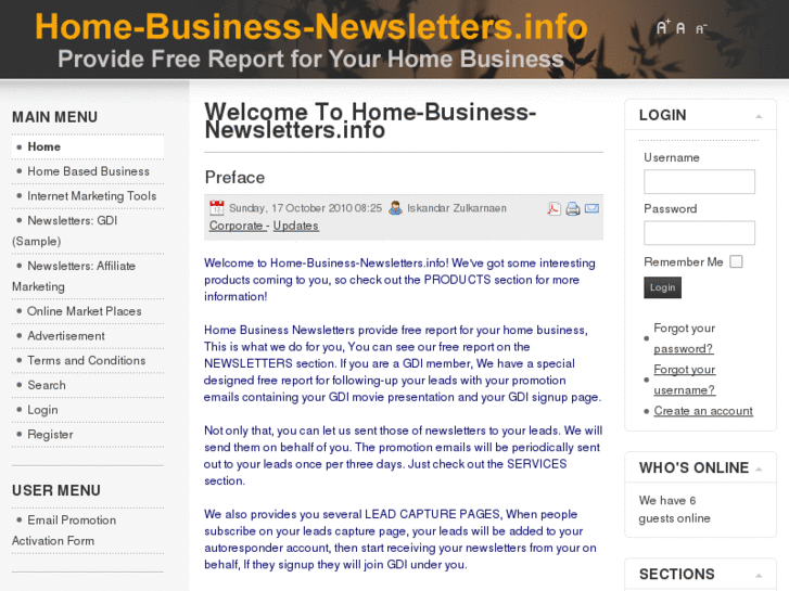 www.home-business-newsletters.info