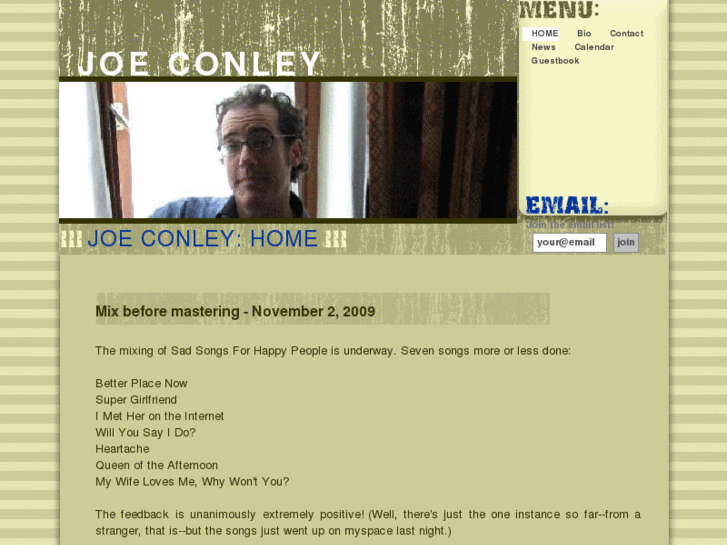 www.joeconleymusic.com