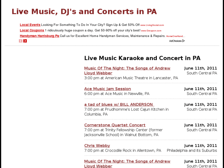 www.livemusicinpa.com