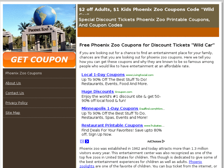 www.phoenixzoocoupons.com