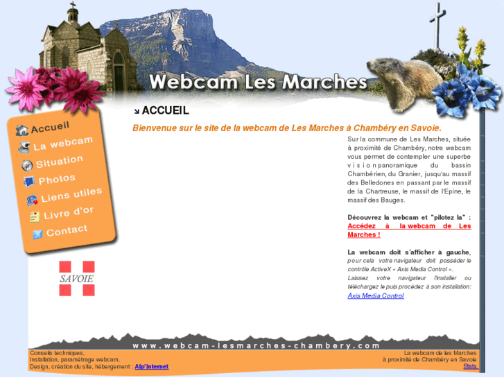 www.webcam-lesmarches-chambery.com