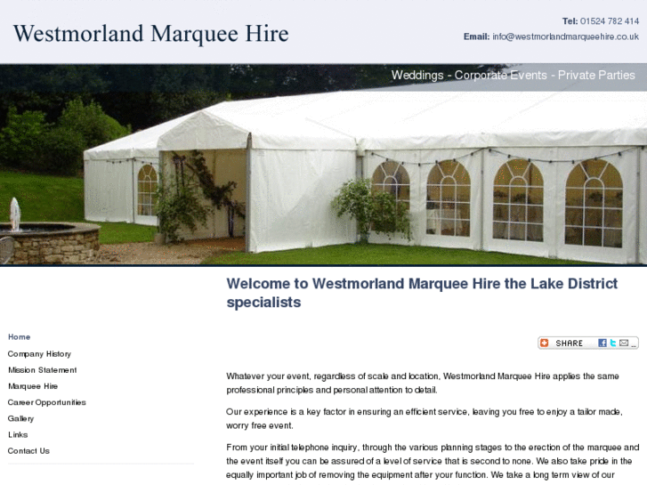 www.westmorlandmarqueehire.com