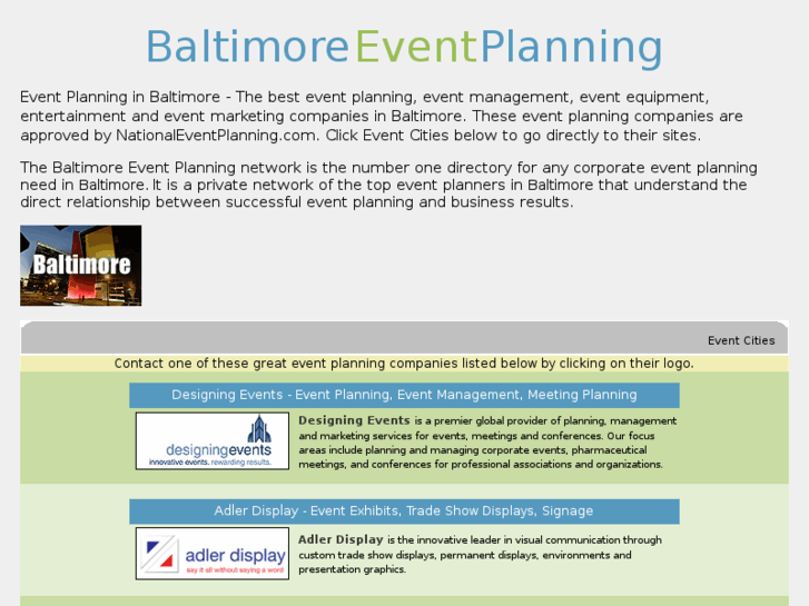 www.baltimoreeventplanning.com