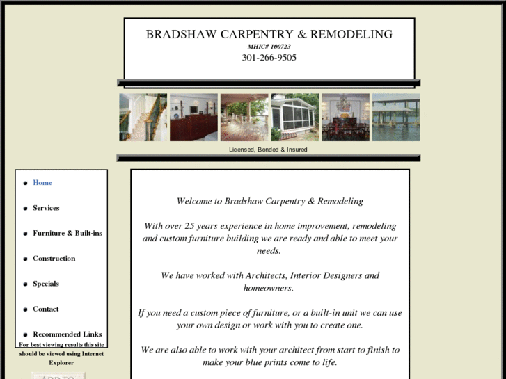 www.bradshawcarpentry.com