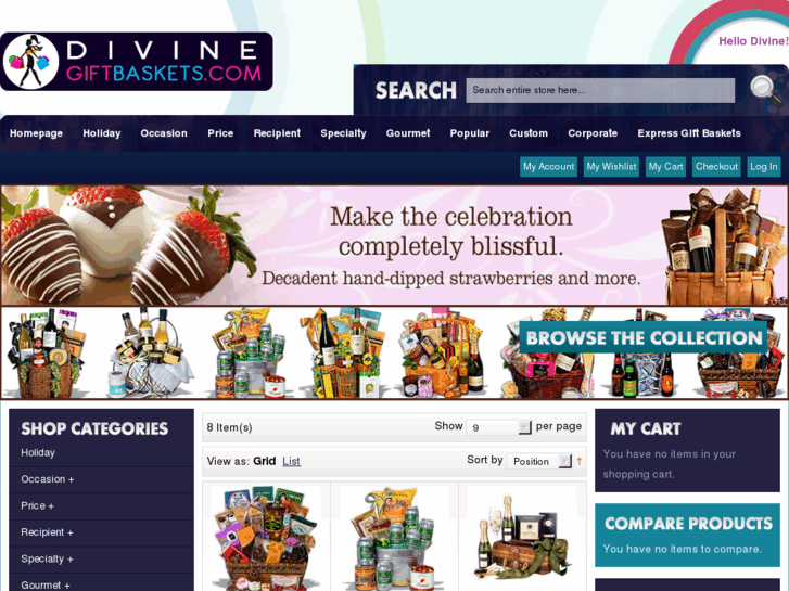 www.divinegiftbaskets.com