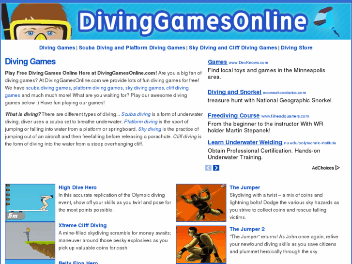 www.divinggamesonline.com