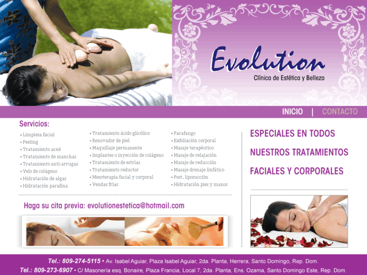 www.evolutionclinicadeestetica.com