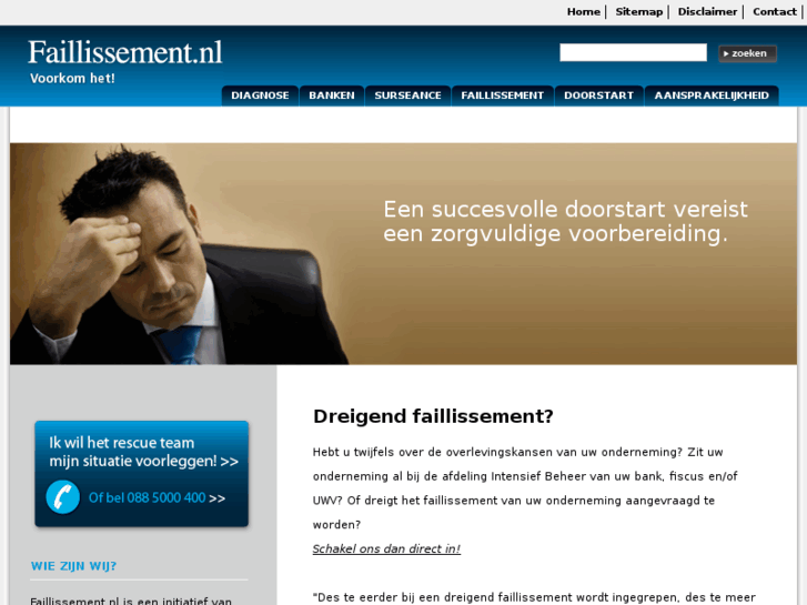 www.faillissement.nl