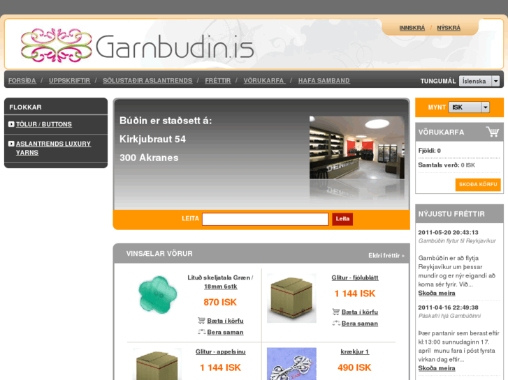 www.garnbudin.is