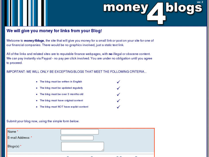 www.money4blogs.com