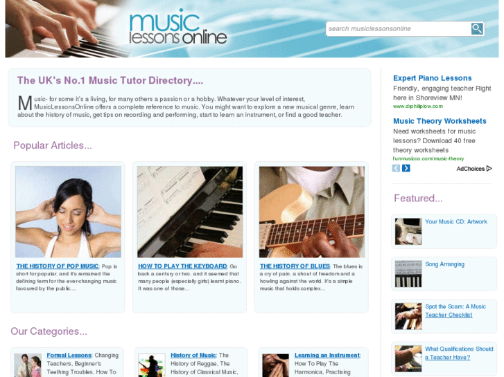 www.musiclessonsonline.co.uk