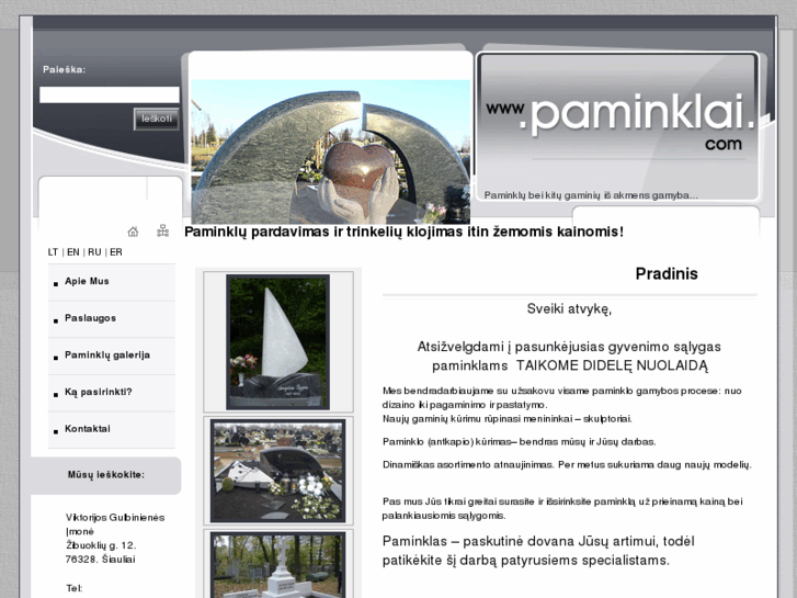 www.paminklai.com