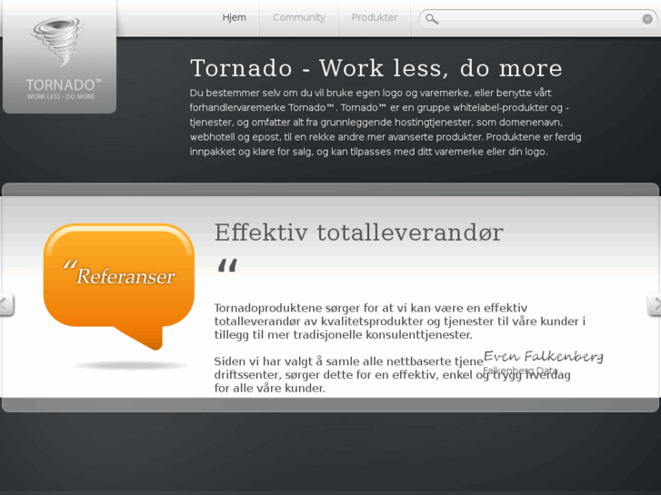 www.tornado.no