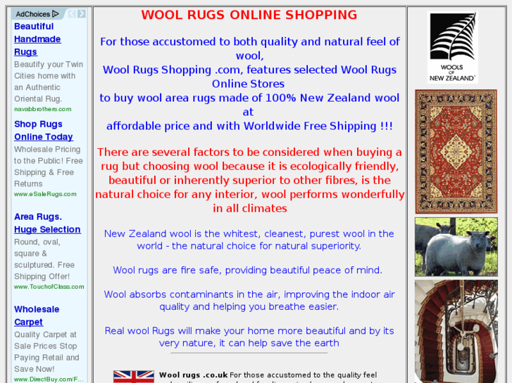 www.wool-rugs-shopping.com