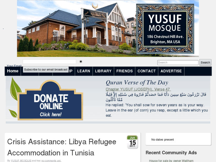 www.yusufmosque.com