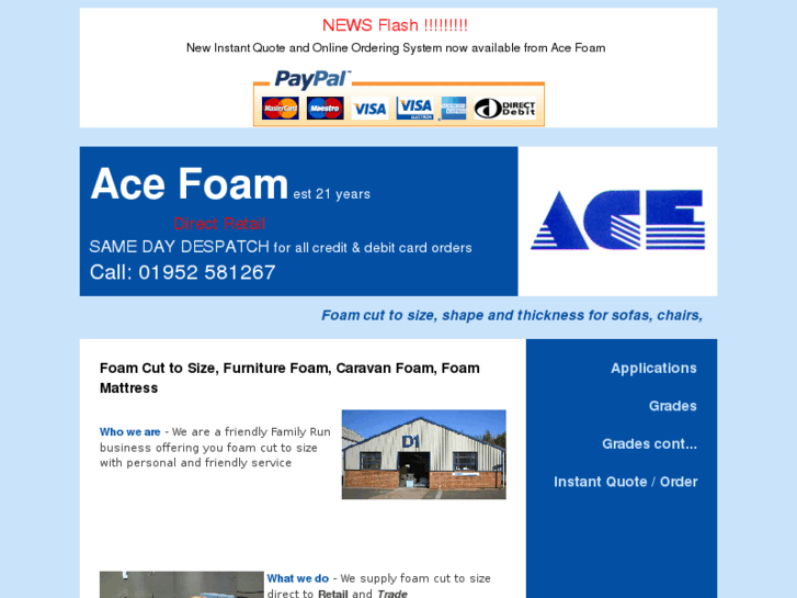 www.acefoam.co.uk