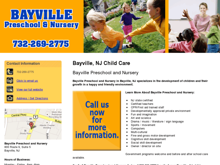 www.bayvillepreschool.com