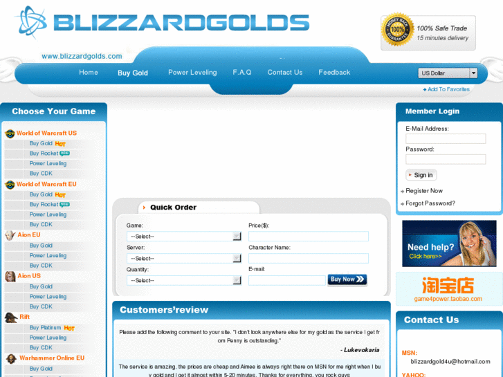 www.blizzardgolds.com