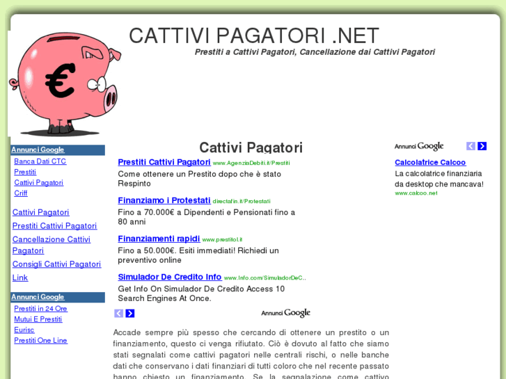 www.cattivipagatori.net