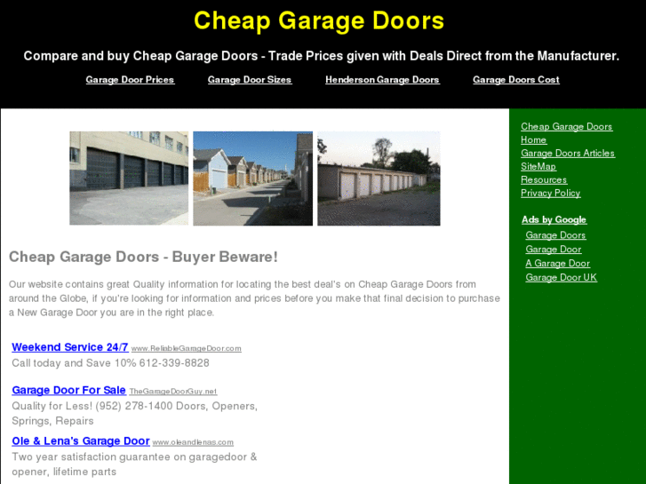 www.cheapgaragedoors.net